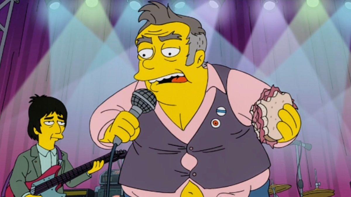 Morrissey en el episodio de Los Simpson