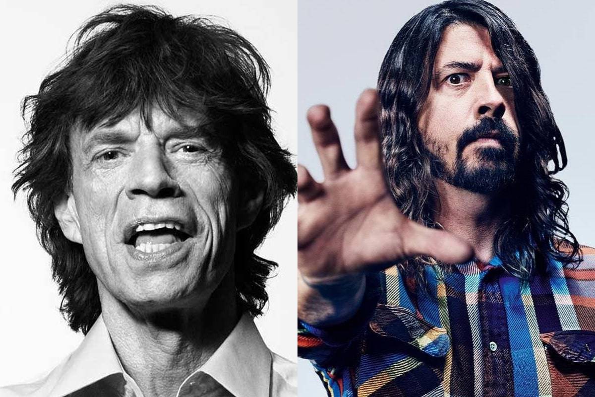 Mick Jagger / Dave Grohl