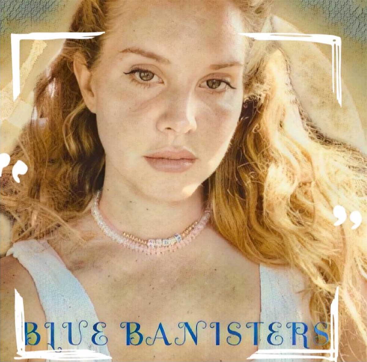 Tapa de Blue Banisters, disco de Lana Del Rey