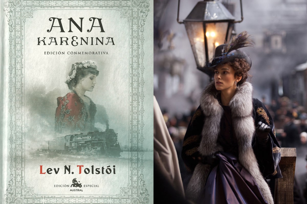 Anna Karenina de Leon Tolstoi / Keira Knightley en la versión cinematográfica de 2012