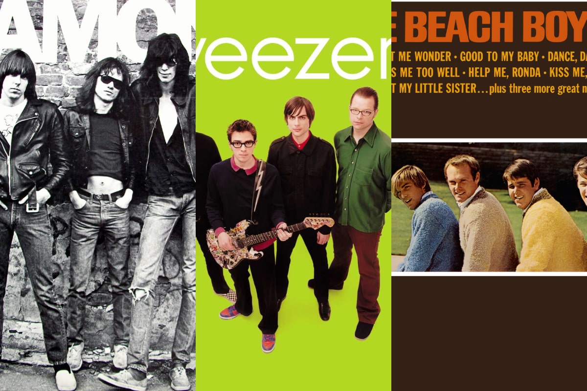 Ramones / Weezer / The Beach Boys