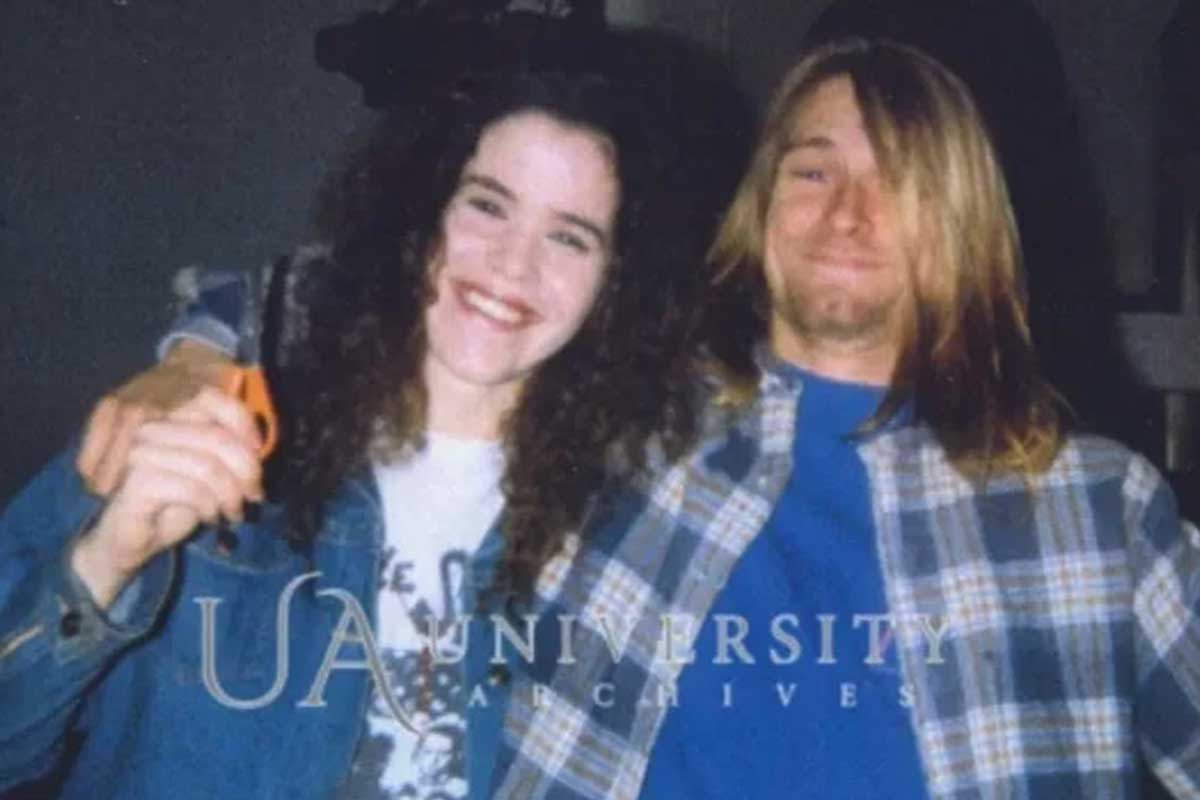 Subastan un mechón del pelo de Kurt Cobain
