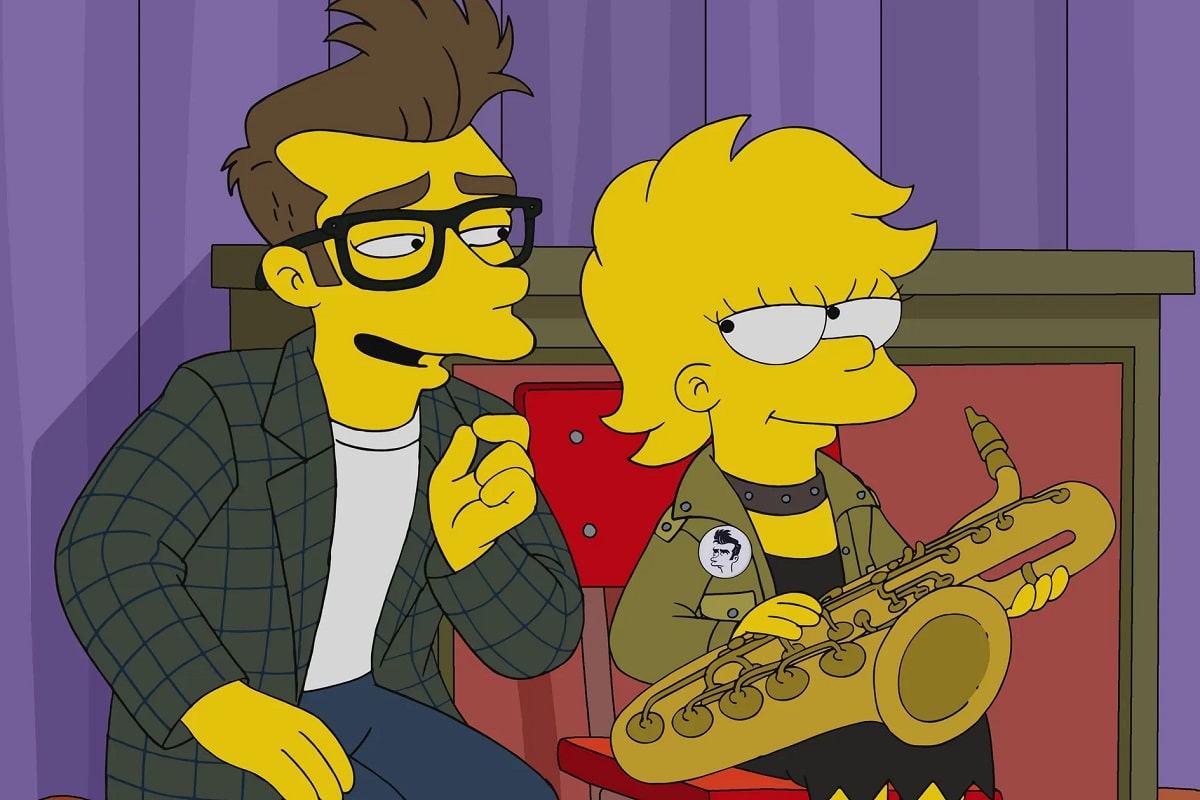 Quilloughby y Lisa Simpson en “Panic on the Streets of Springfield"