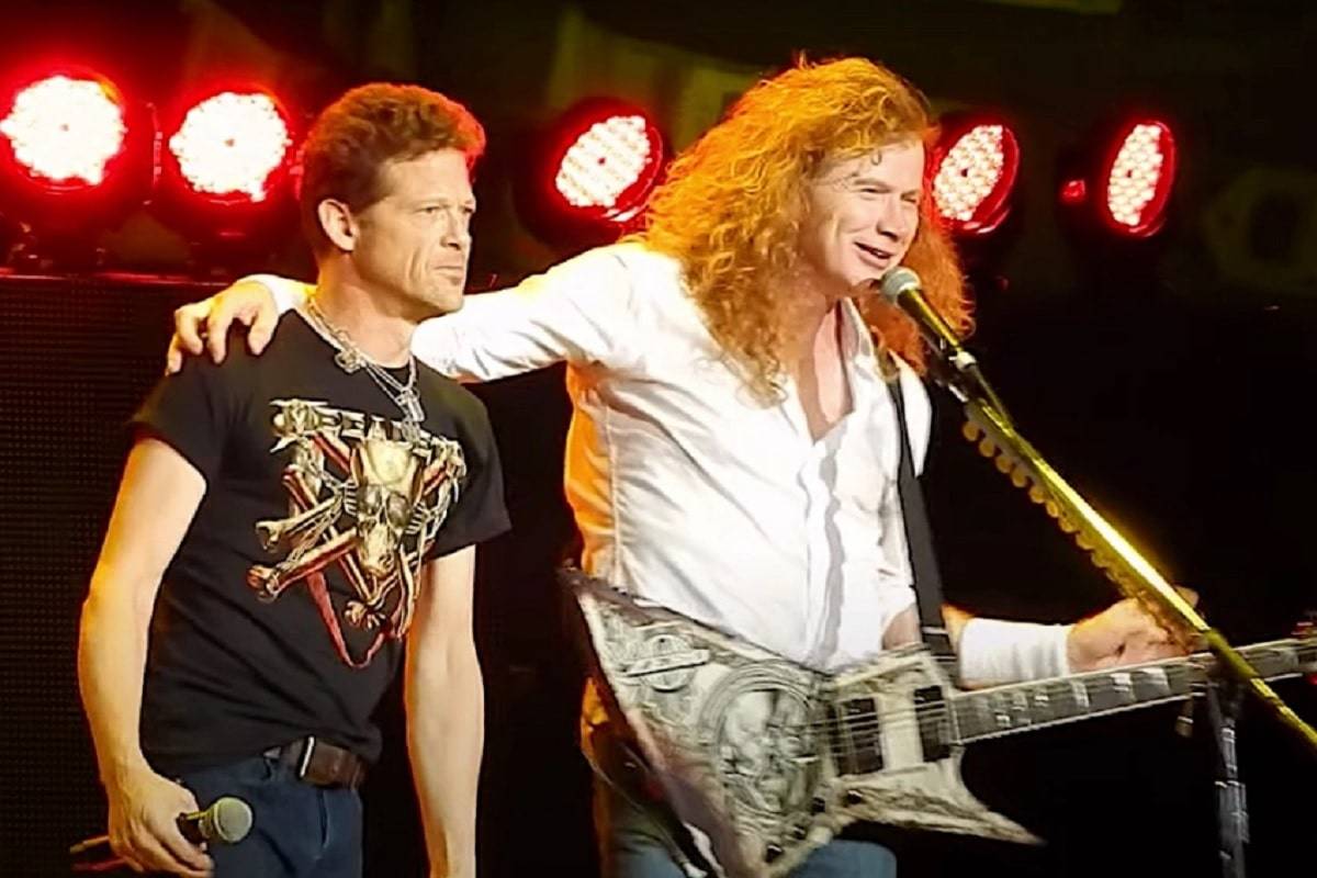 Jason Newsted y Dave Mustaine