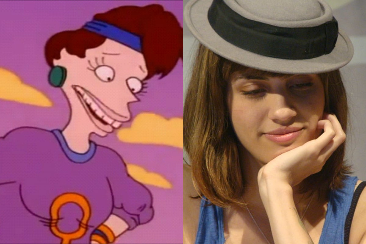 Betty en la serie original de Rugrats / Natalie Morales, la actrizque le dará voz en la nueva versión