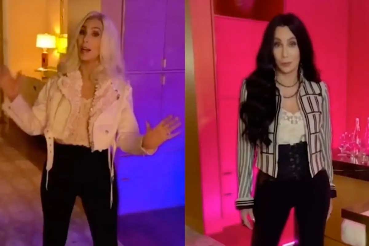 Cher en su primer TikTok