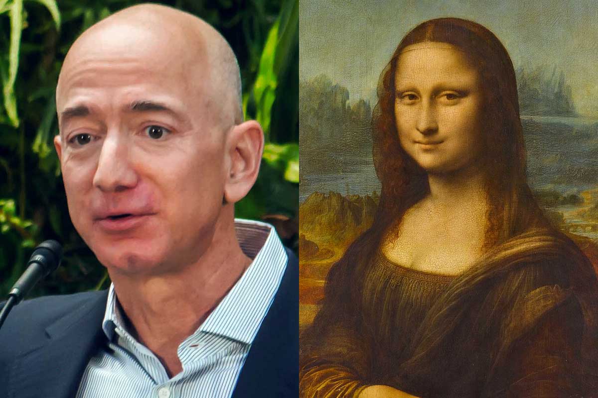 Jeff Bezos, La Gioconda