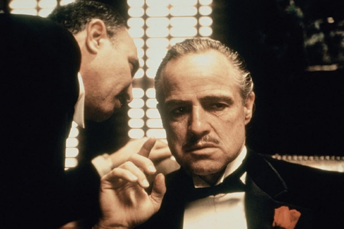 Marlon Brando y Salvatore Corsitto en The Godfather (1972)