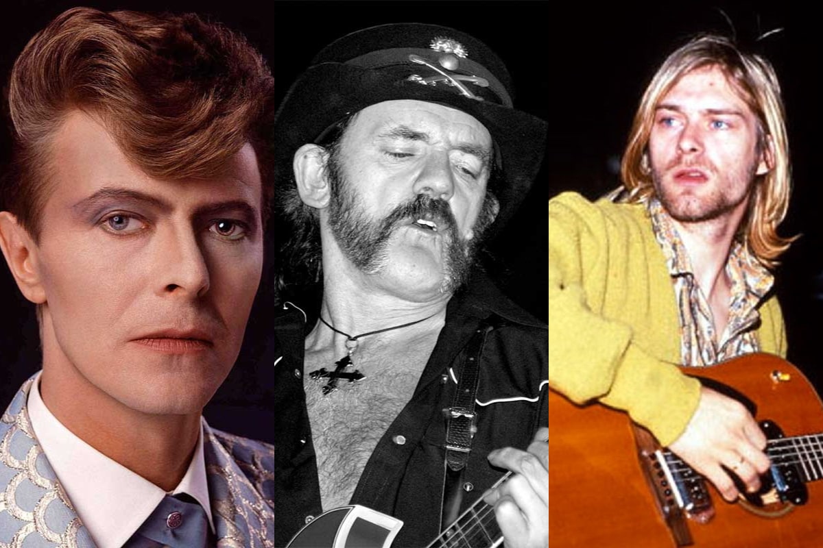 David Bowie / Lemmy Kilmister / Kurt Cobain