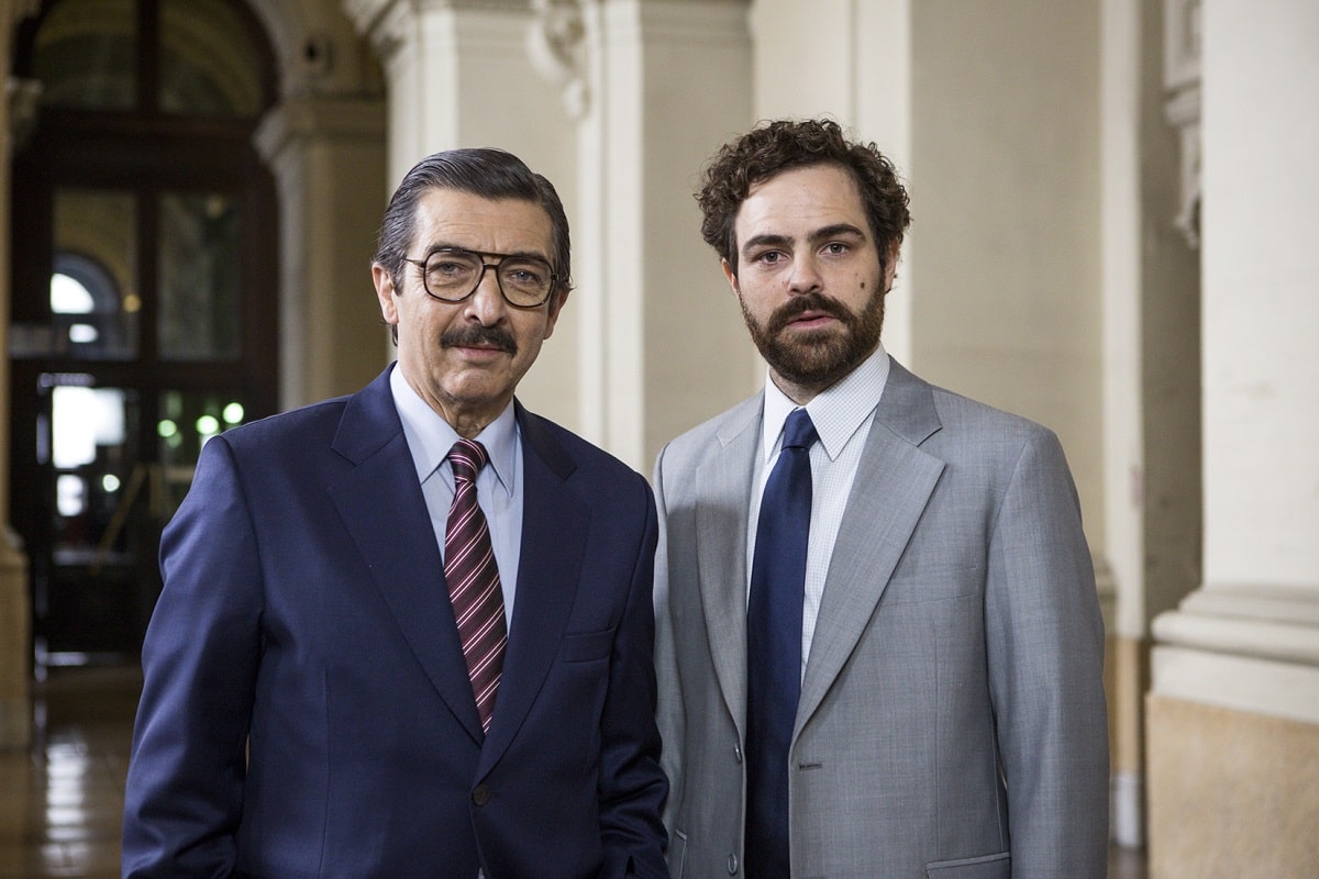 Ricardo Darín y Peter Lanzani.