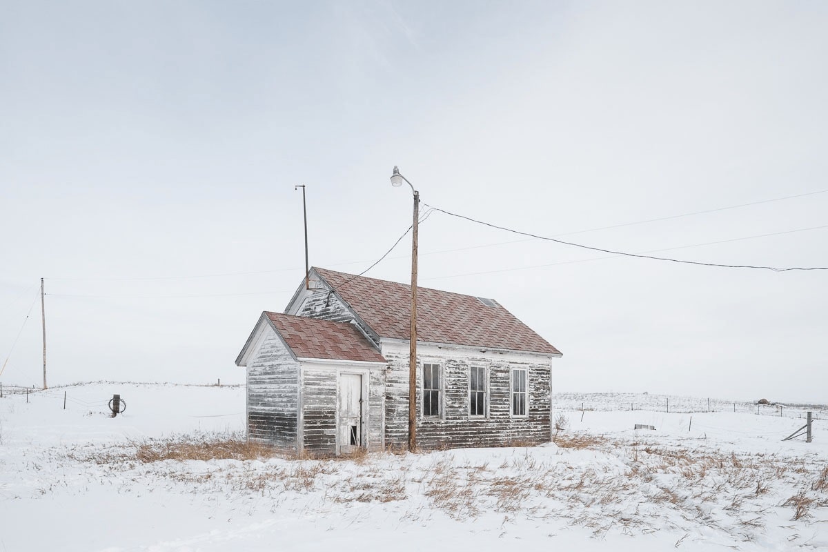 Sandra Herber, “North Dakota Winter"