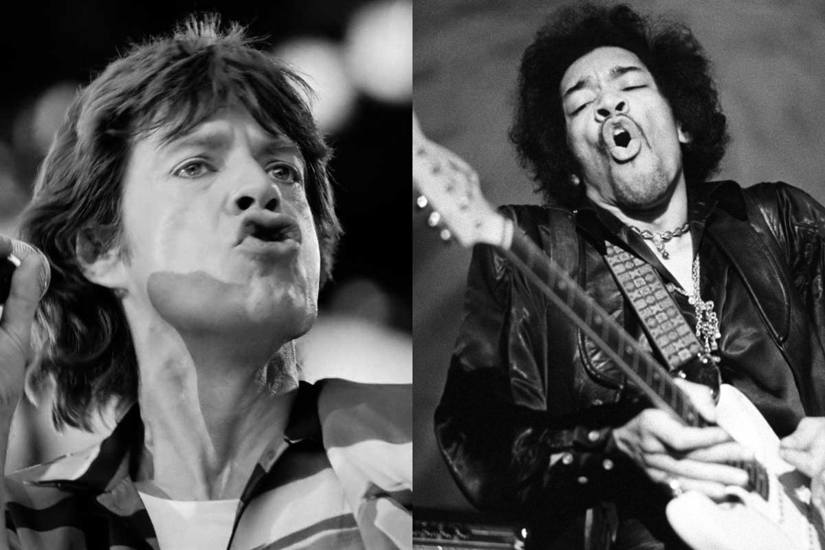 The Rolling Stones / Jimi Hendrix