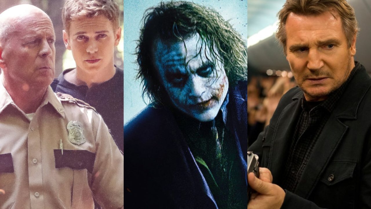 3 películas de acción para ver en Netflix: Non-Stop: Sin escalas; Batman:  El caballero de la noche; El último disparo