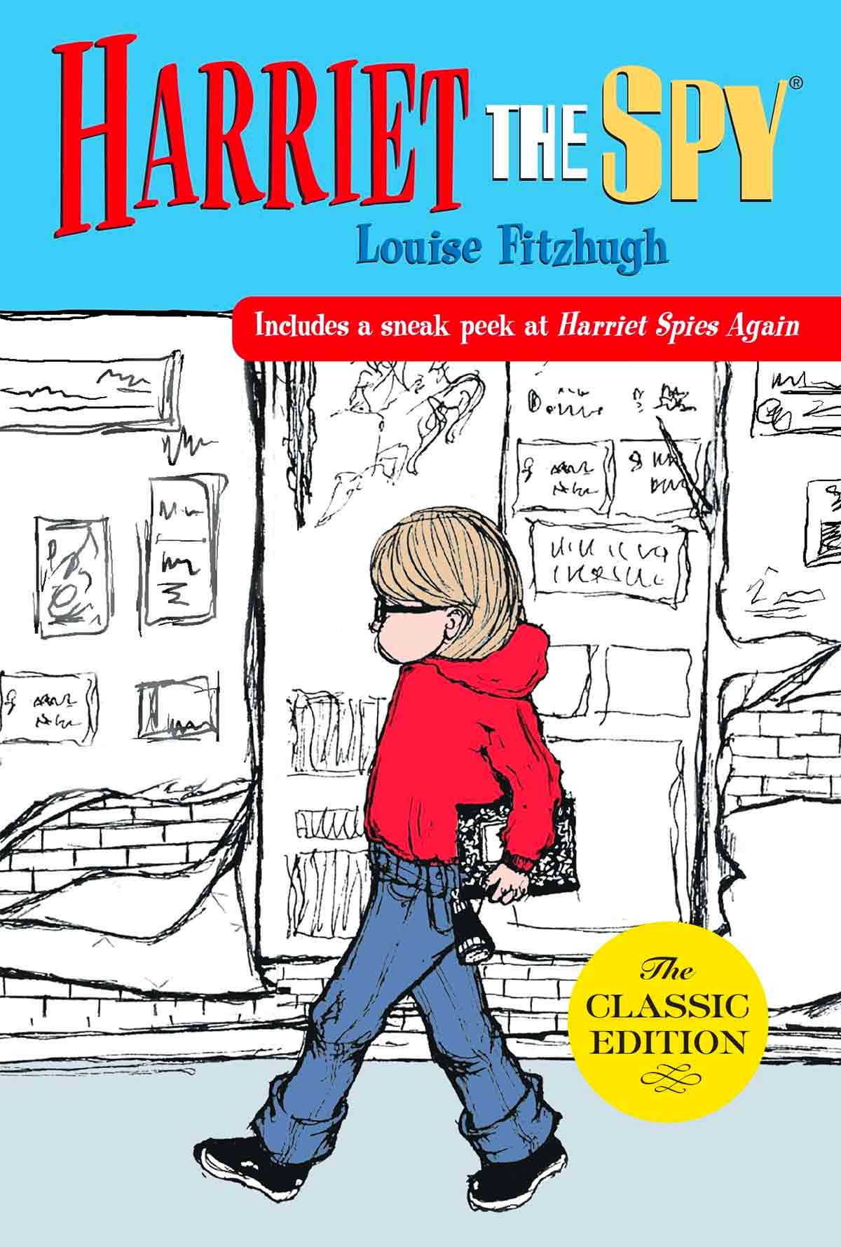 Tapa de "Harriet the Spy", libro de Louise Fitzhugh