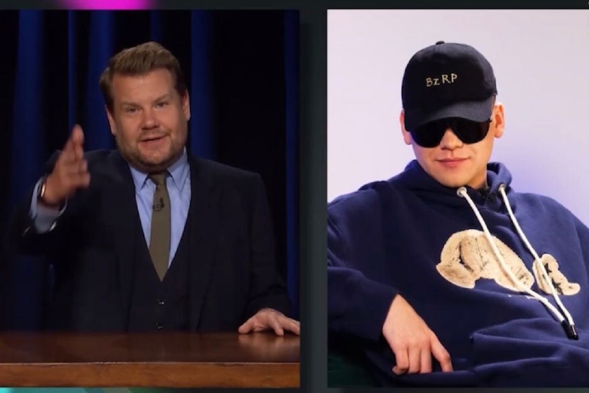 James Corden y Bizarrap