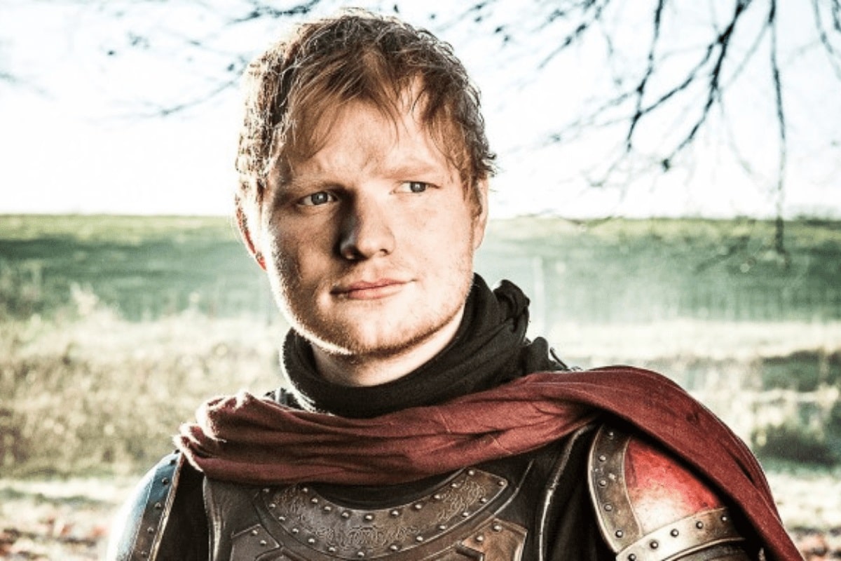 Ed Sheeran en Game of Thrones.