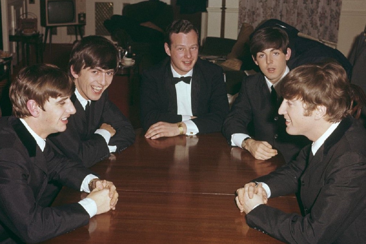 Brian Epstein y The Beatles