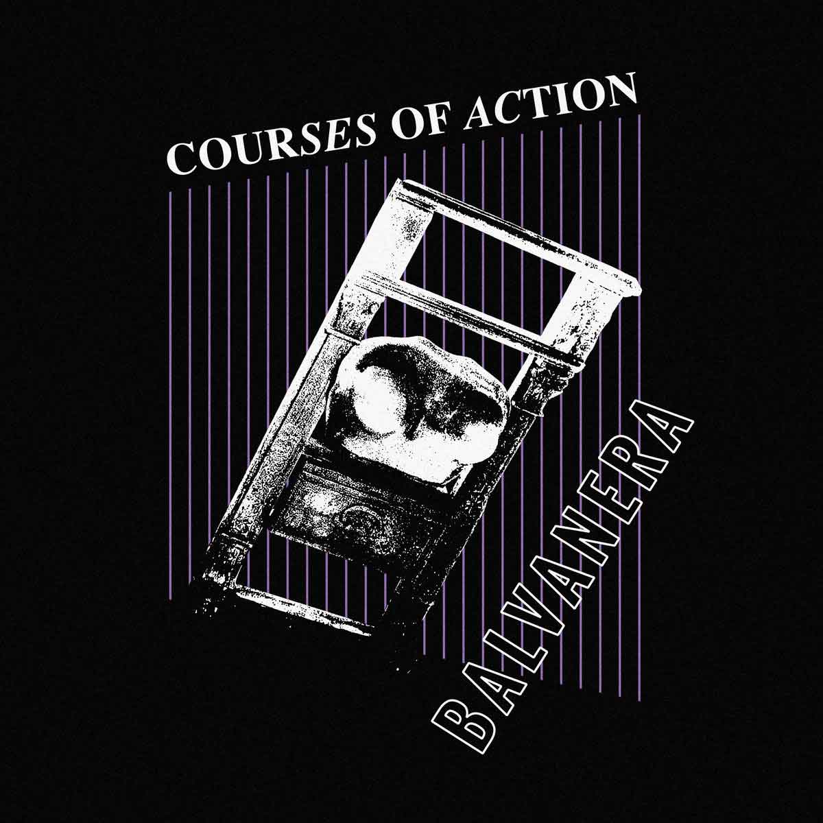 Tapa de Courses of Action, disco de Balvanera