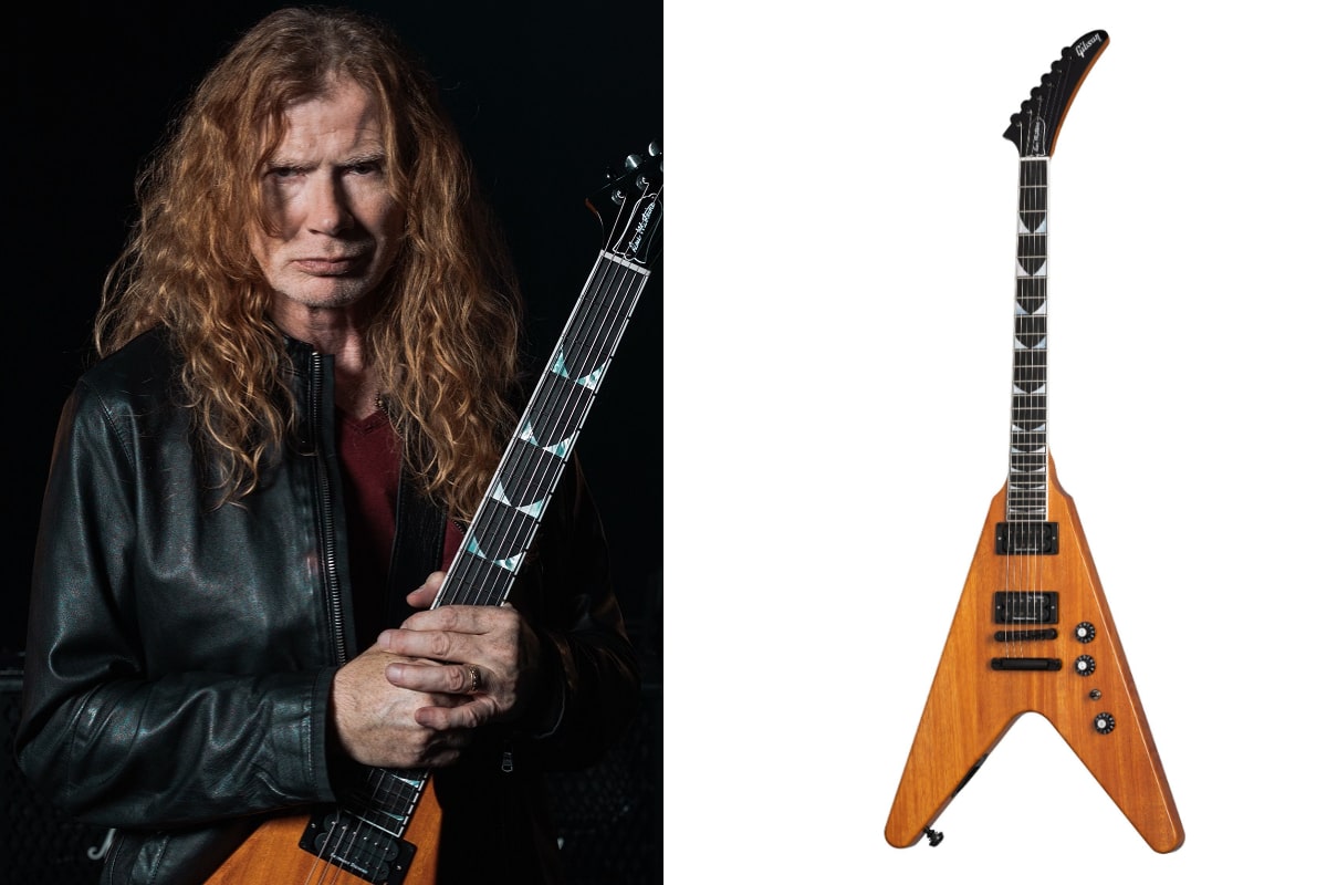 Dave Mustaine / Guitarra Gibson