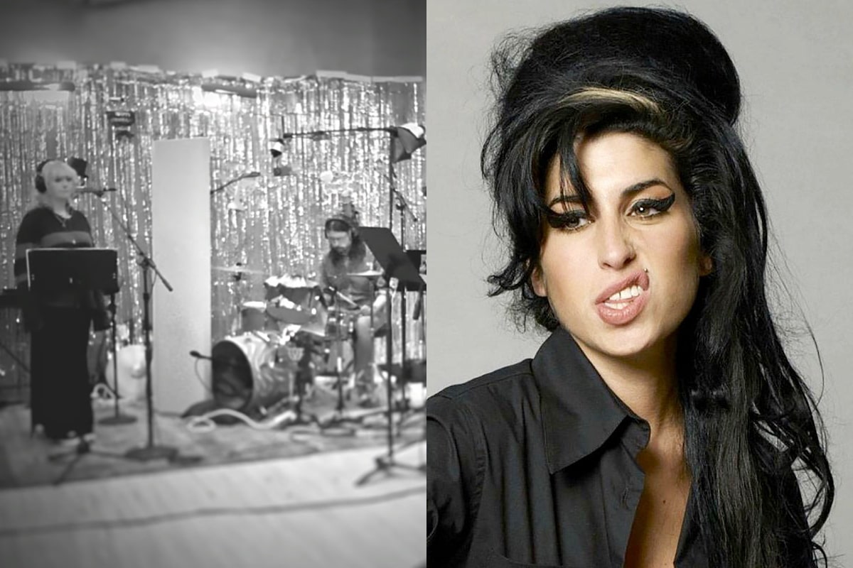Dave Grohl y su hija / Amy Winehouse