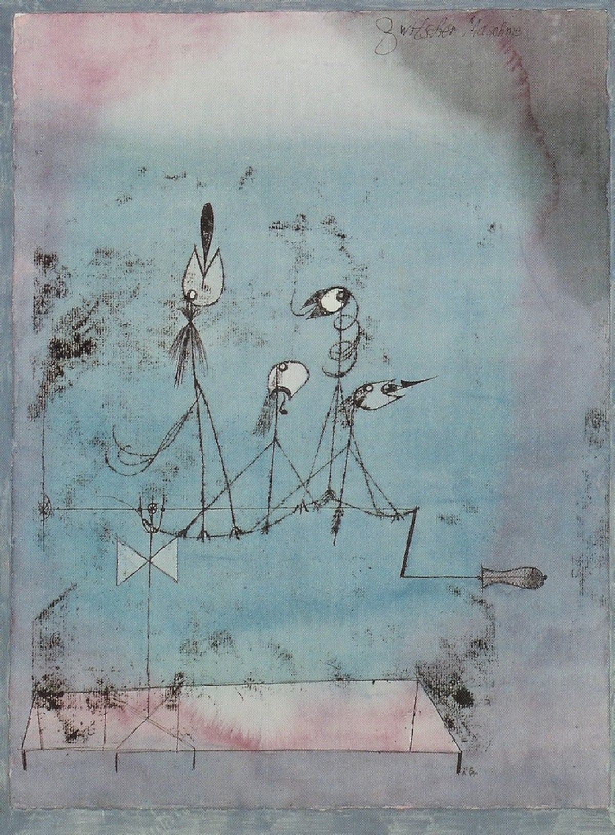 Paul Klee, "The Twittering Machine", 1922