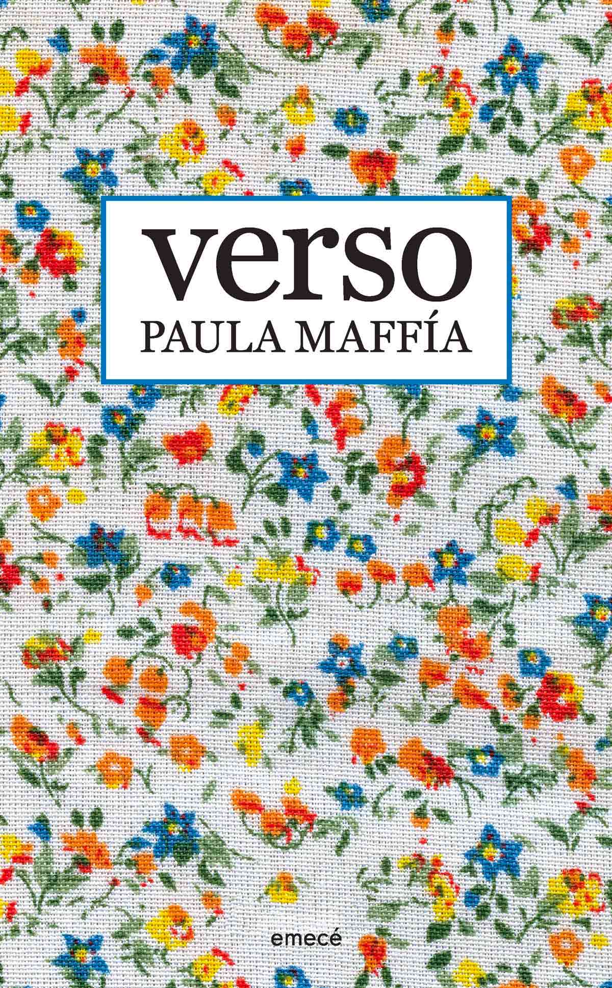 Tapa de Verso, libro de Paula Maffía