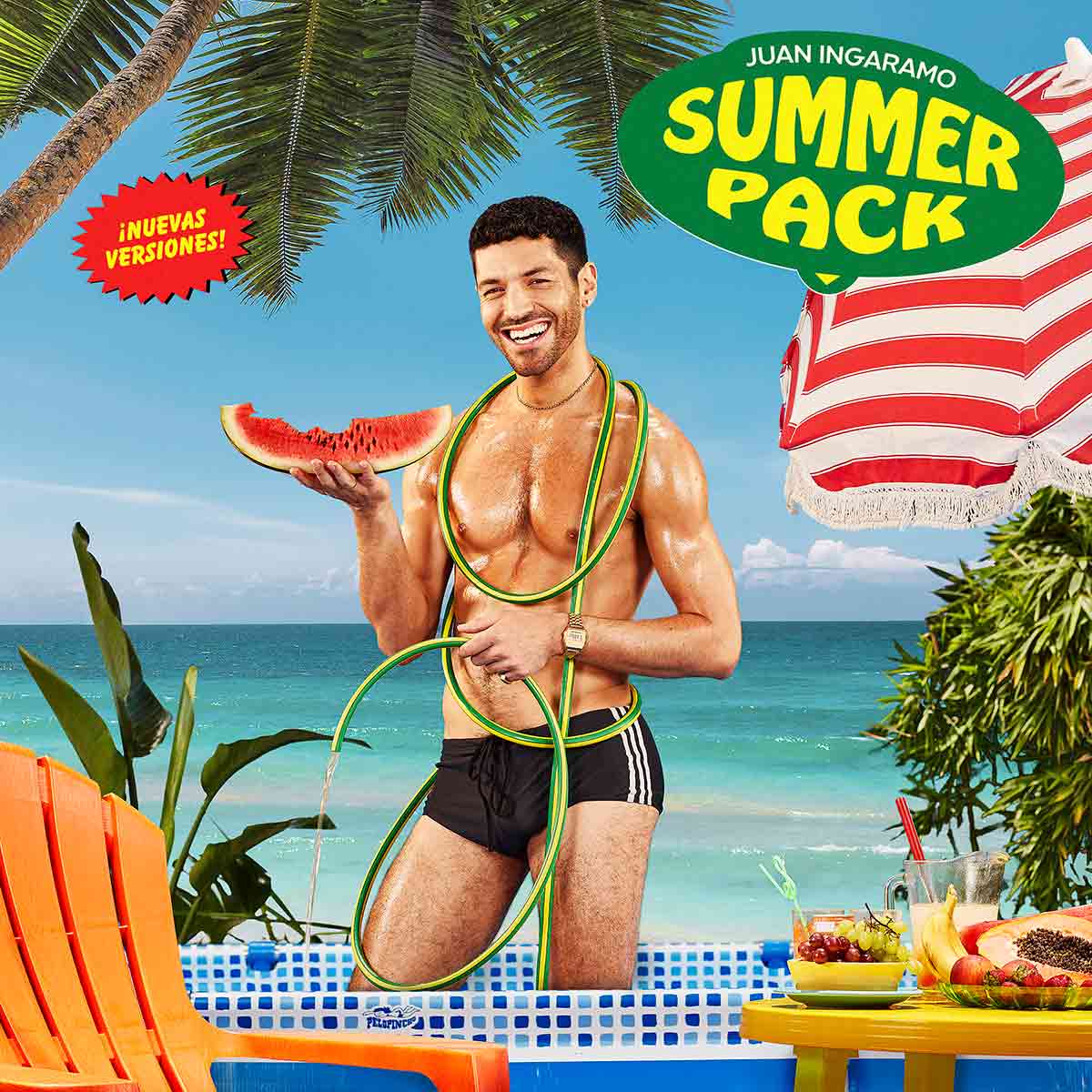 Tapa de Summer Pack, mixtape de Juan Ingaramo