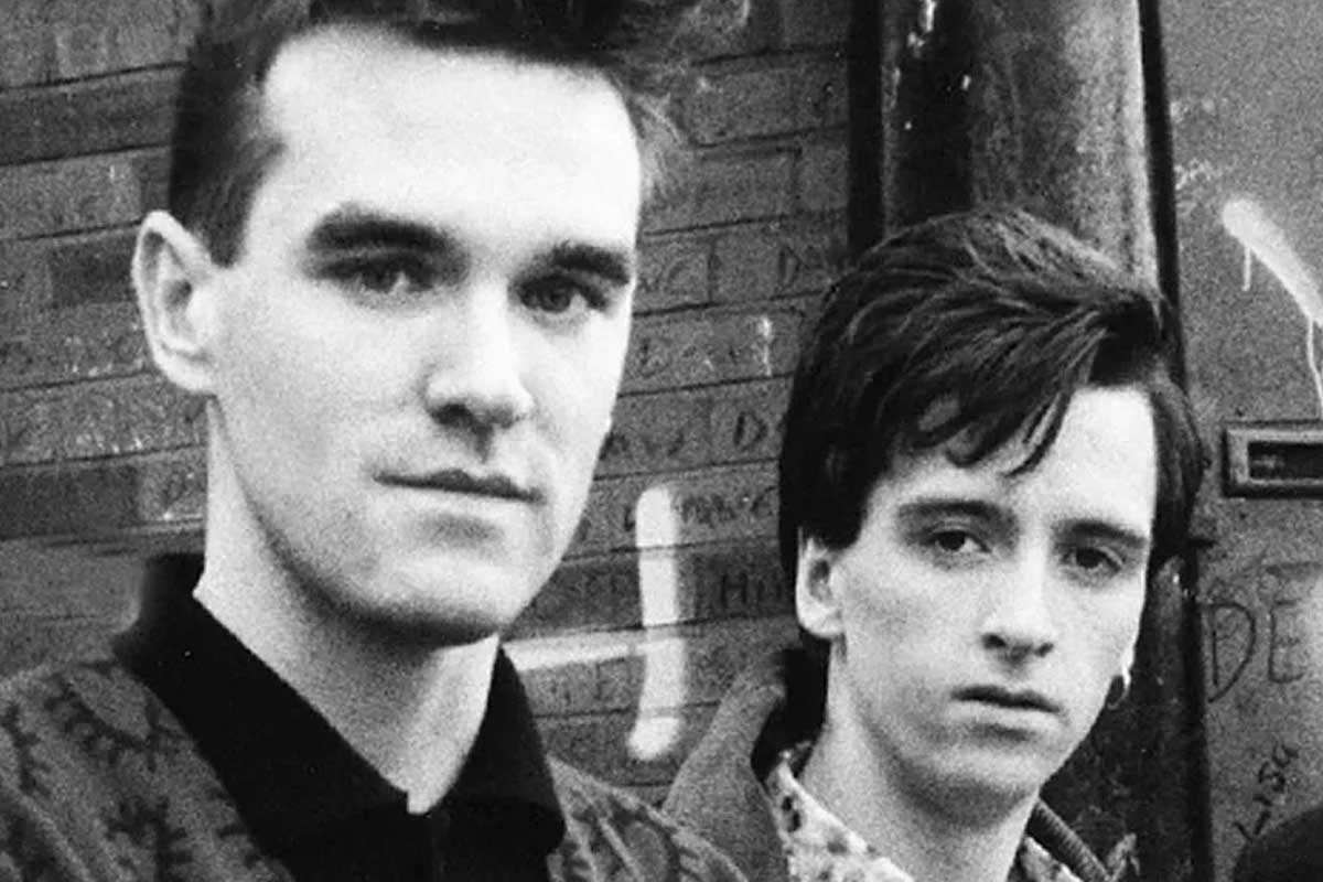 Morrissey y Johnny Marr en The Smiths