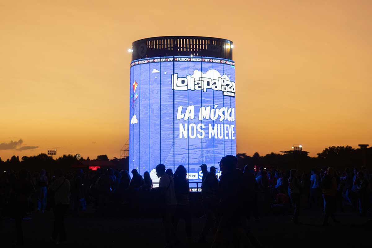 YPF estuvo presente en una nueva edición del Lollapalooza Argentina
