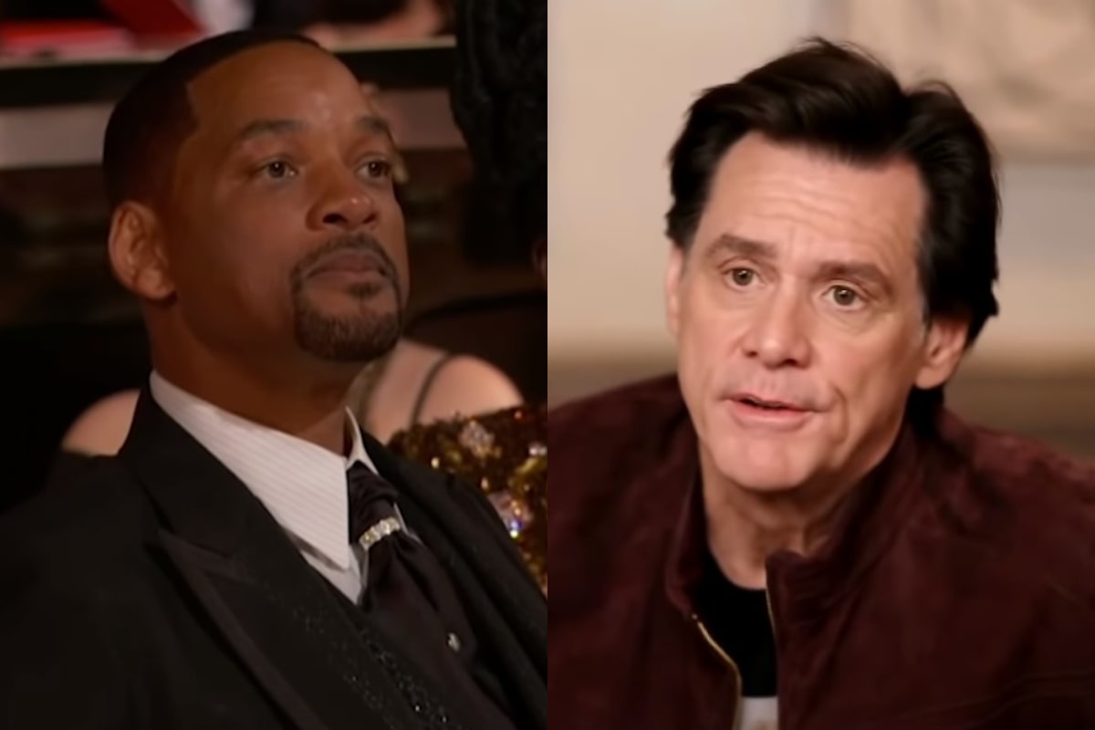 Premios Oscar 2022 Jim Carrey critica a Will Smith y a las