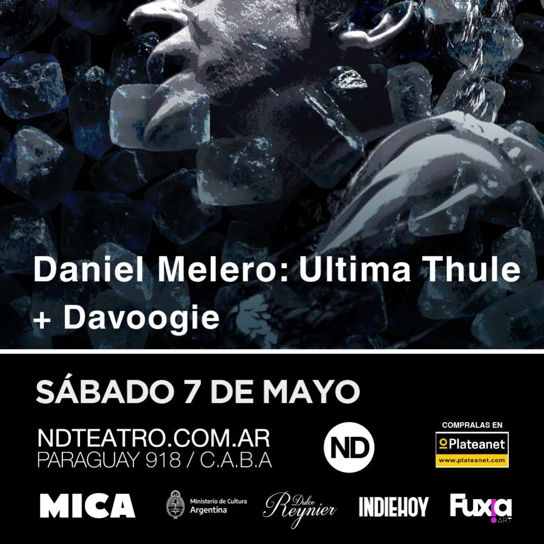 Daniel Melero en el ND/Teatro