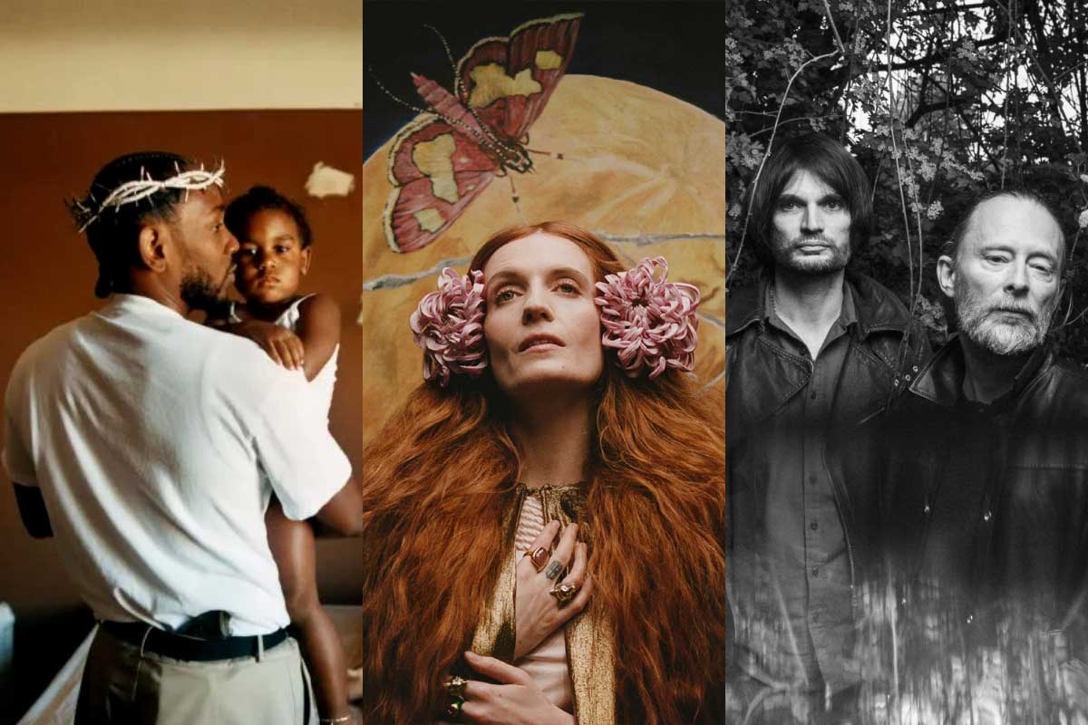 Kendrick Lamar, Florence + The Machine y The Smile presentan nuevos discos