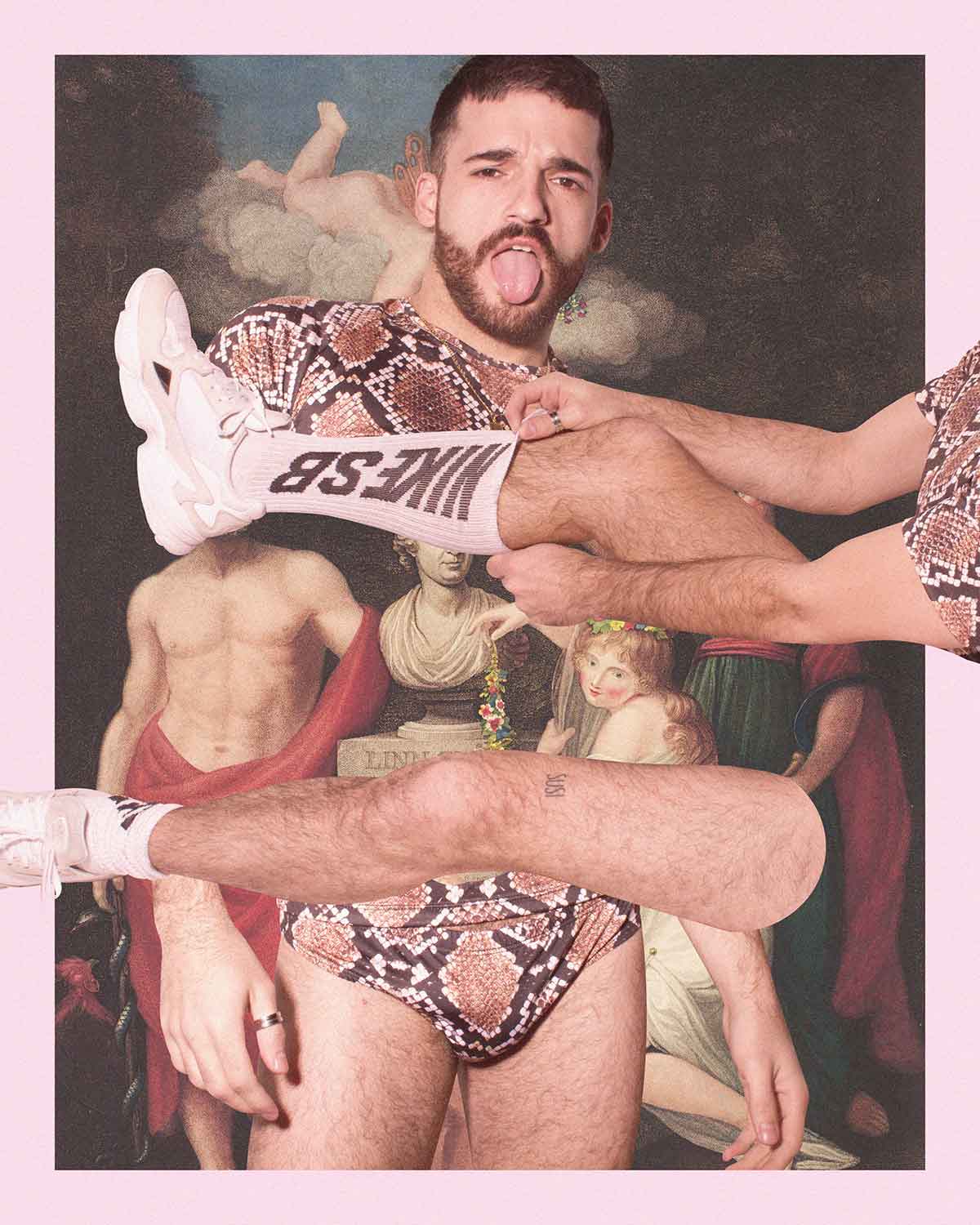 "Painted Socks", obra de Molokid