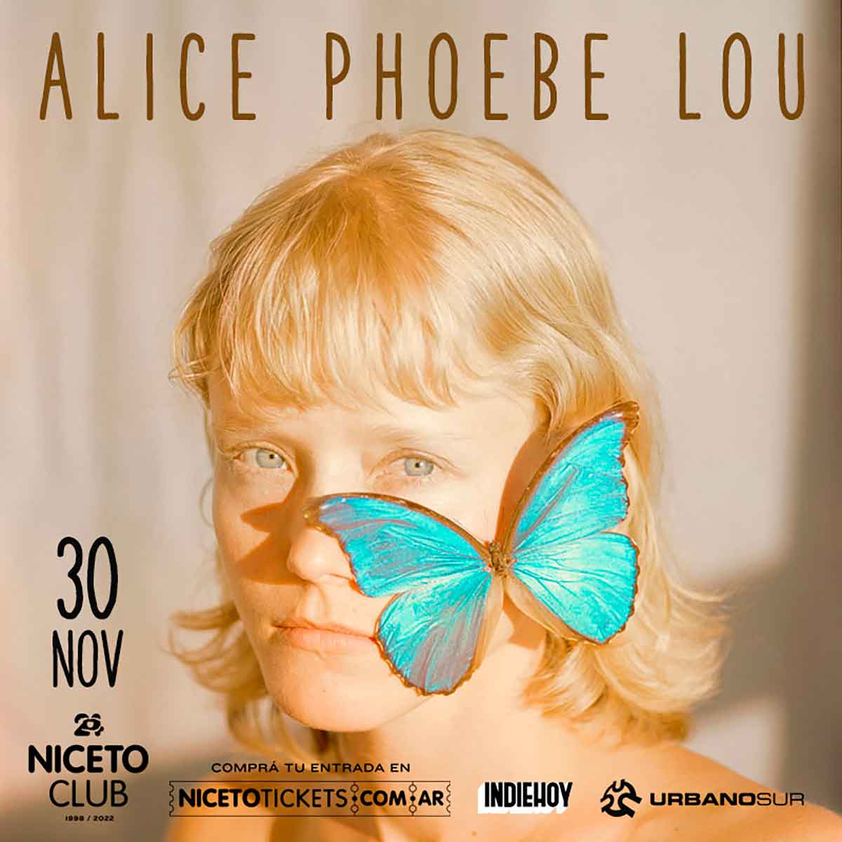 Alice Phoebe Lou en Argentina.
