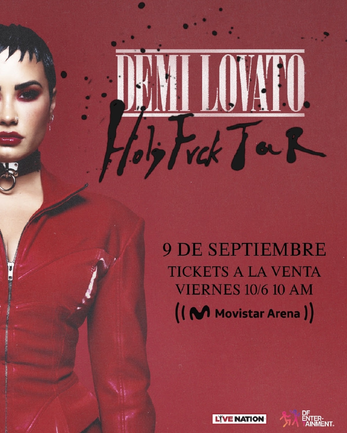 Demi Lovato anuncia tour.