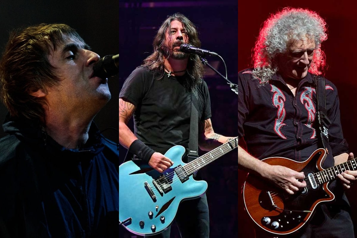 Liam Gallagher / Foo Fighters / Brian May