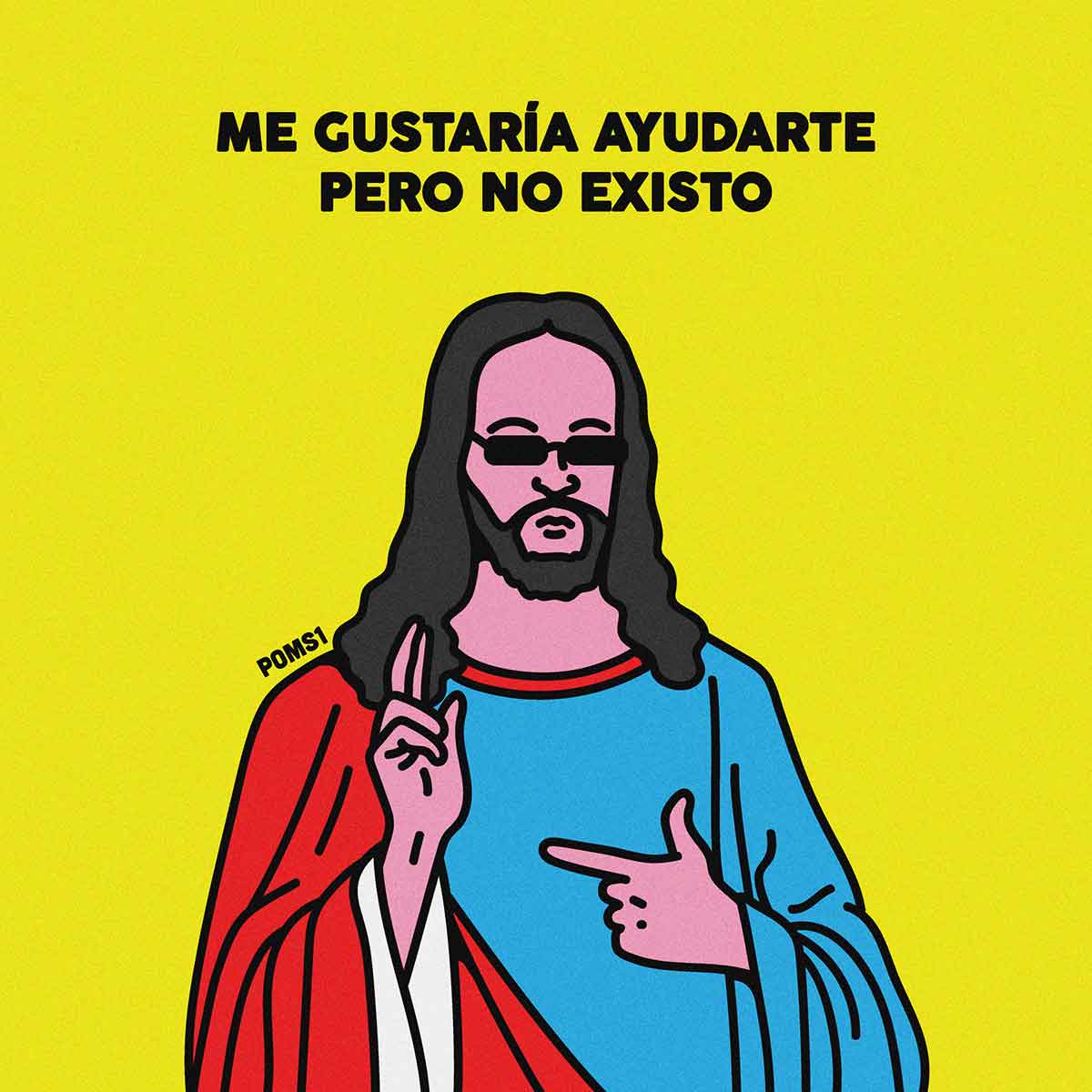 "Jesús", obra de Poms