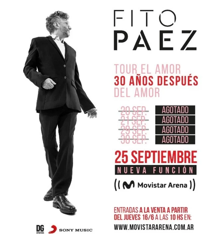 Fito Páez en Movistar Arena