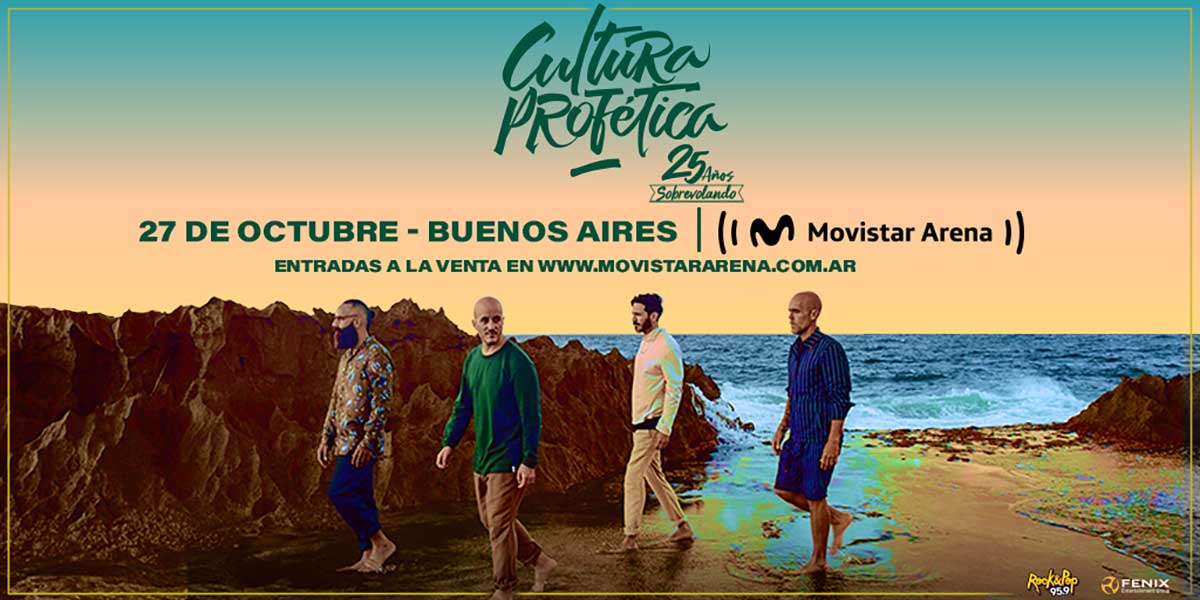 Cultura Profética anuncia show en Argentina