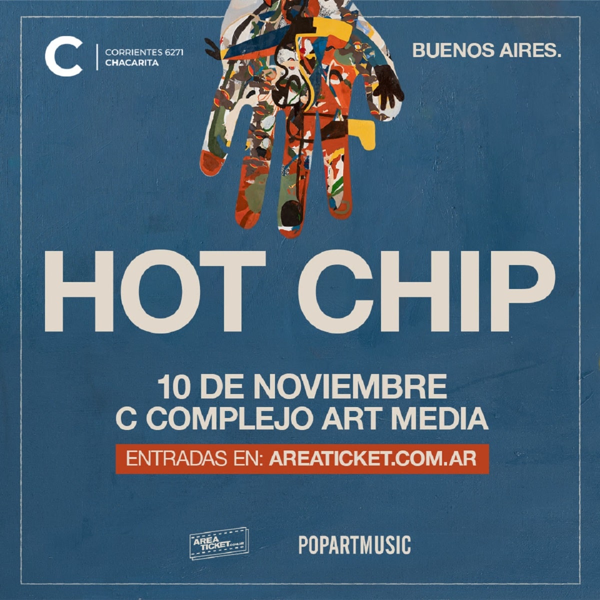 Hot Chip en Argentina.