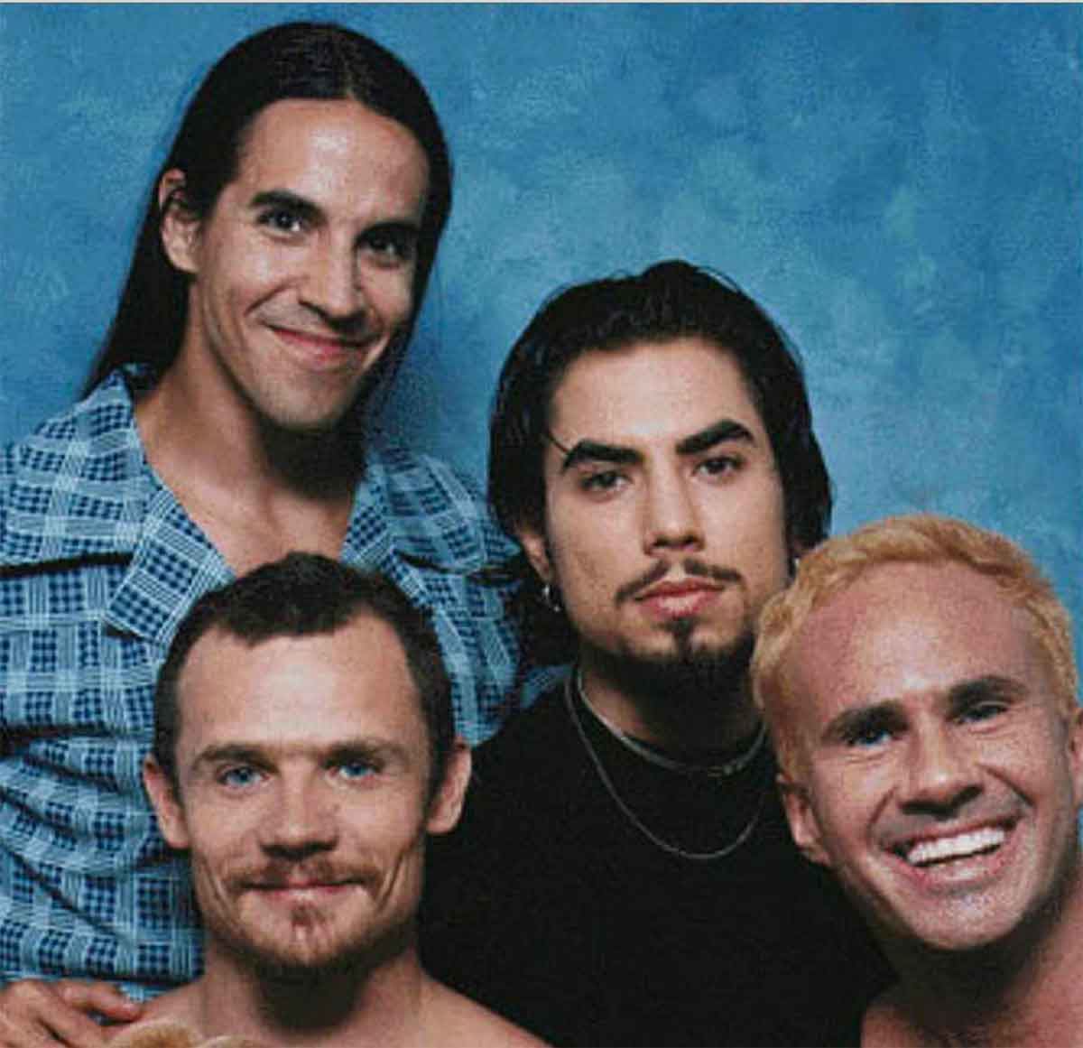 Red Hot Chili Peppers en 1995 con Dave Navarro en la formación