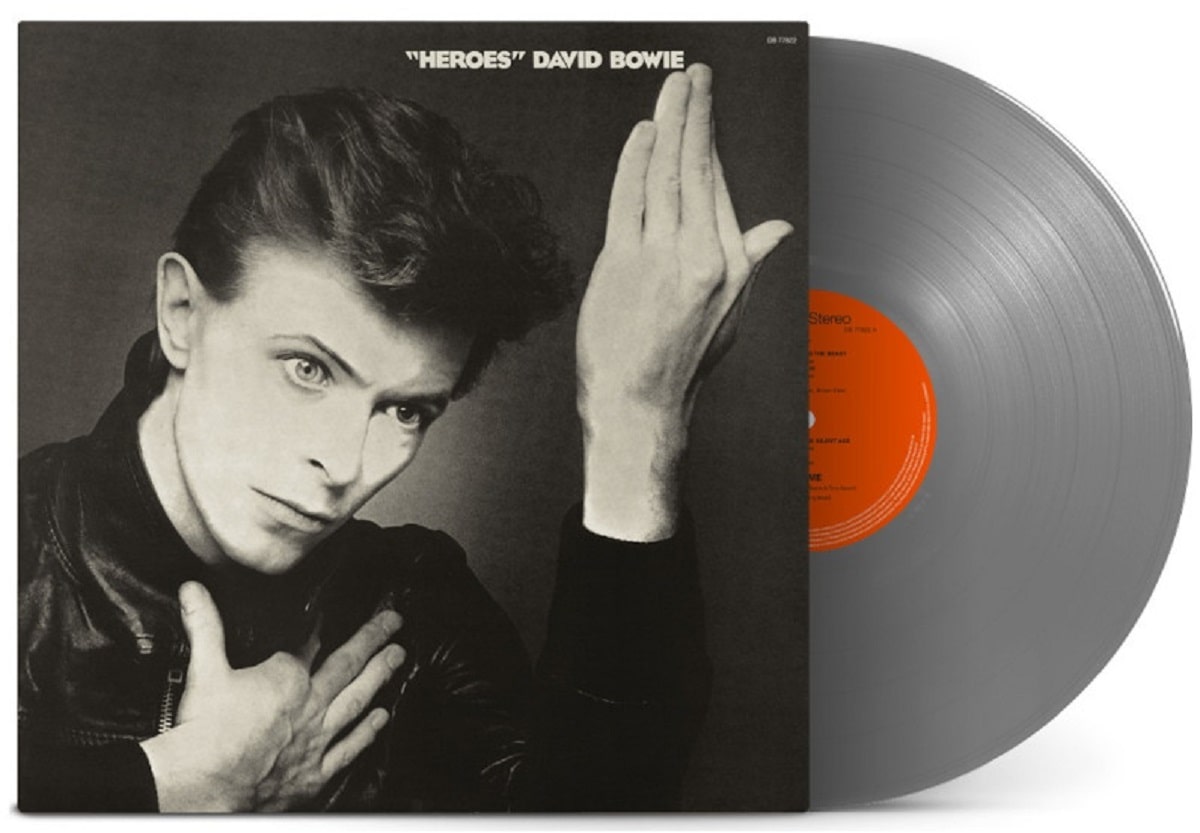 Reedición de "Heroes", disco de David Bowie, en vinilo gris