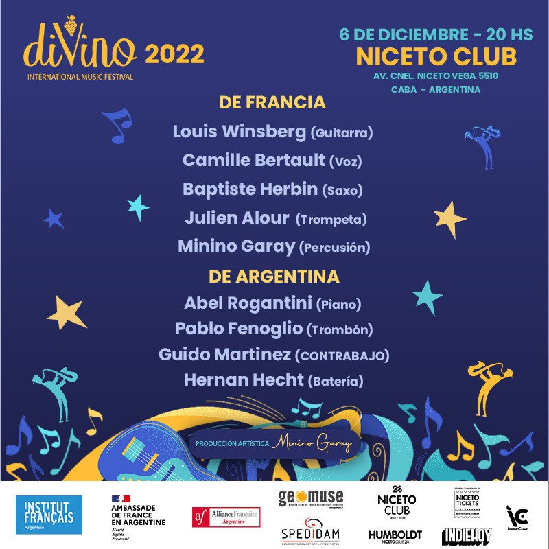 Divino Festival en Niceto Club