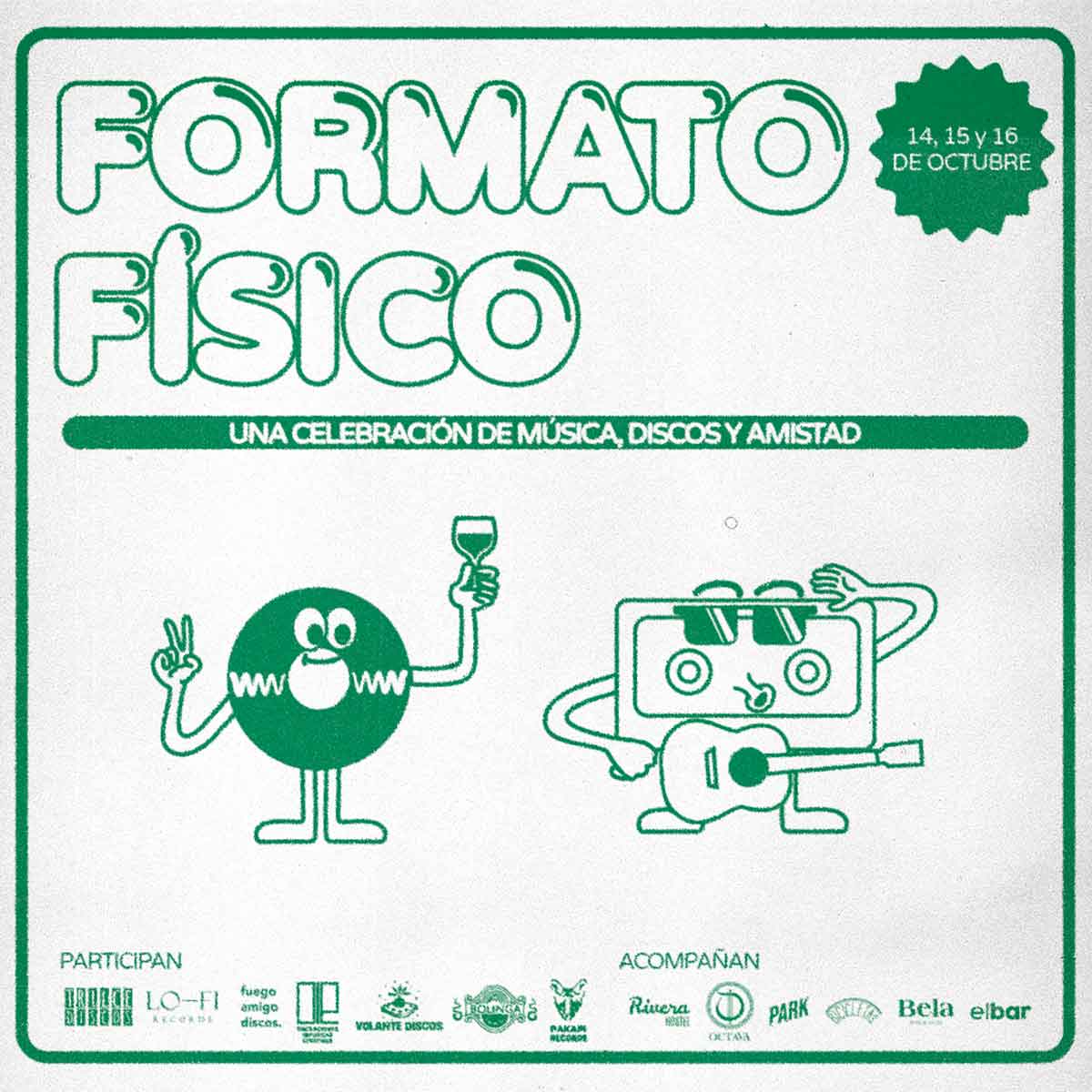 Formato Físico, evento en Córdoba en marco del Casete Week 2022