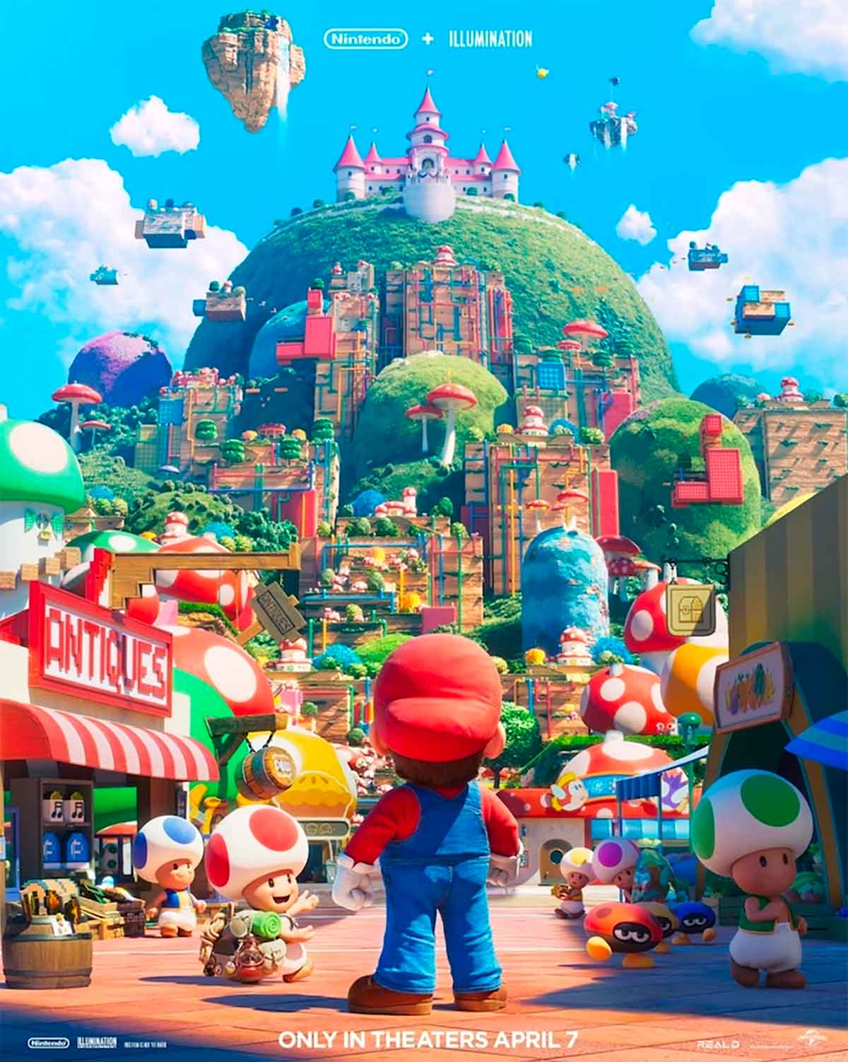 Póster promocional de The Super Mario Bros. Movie