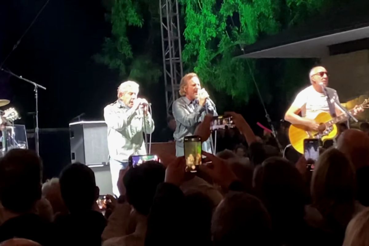 Eddie Vedder se une a The Who para tocar"The Seeker"