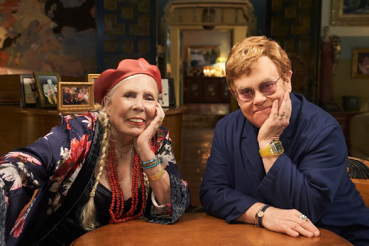 Joni Mitchell y Elton John