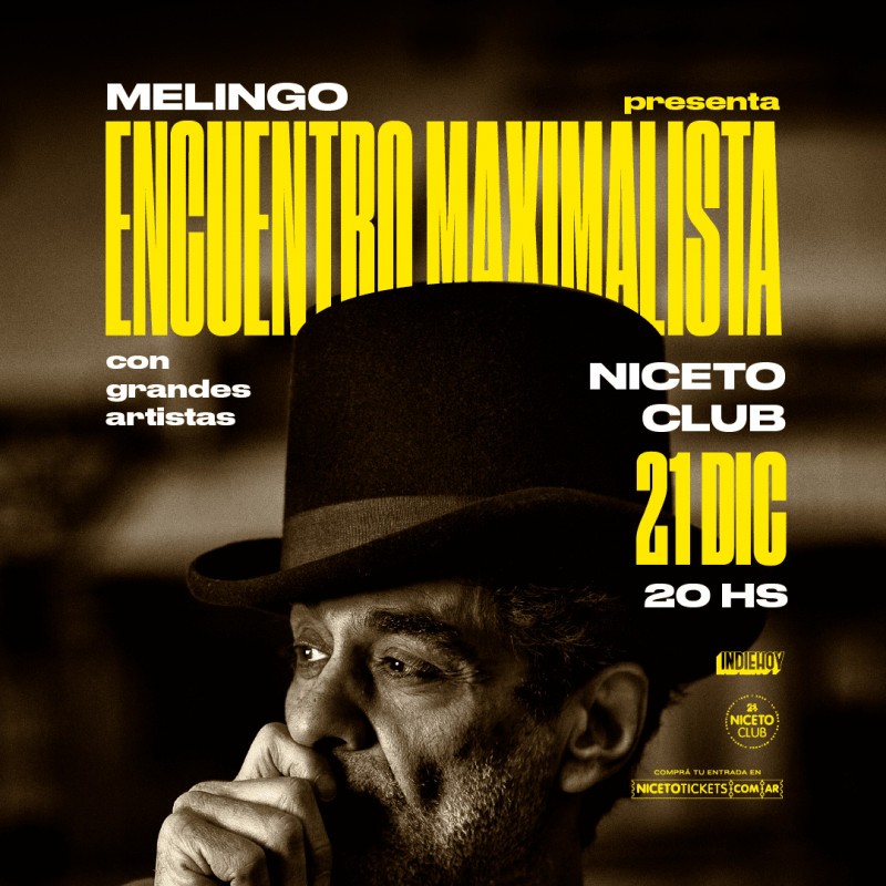 Melingo en Niceto Club