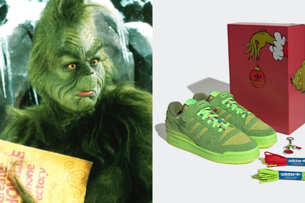 Adidas presenta una colección de zapatillas inspirada en El Grinch
