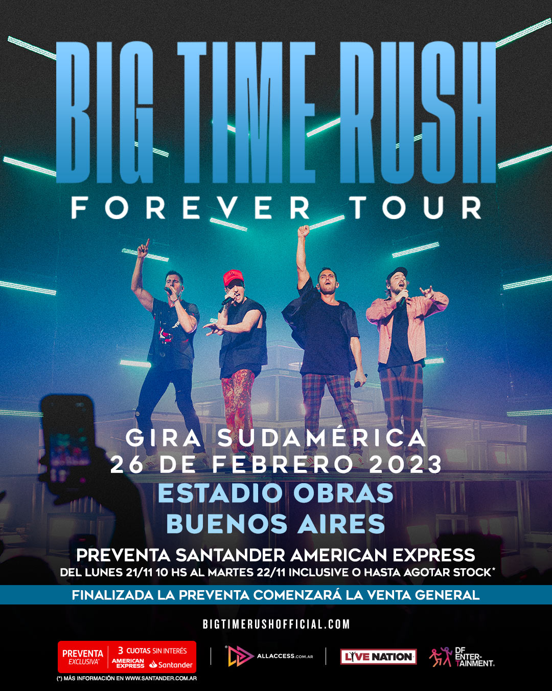 Big Time Rush en Argentina
